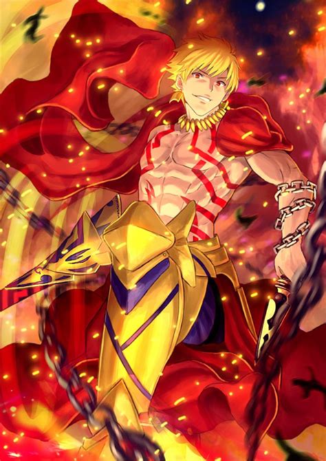 Gilgamesh【Fate/Stay Night】 Gilgamesh Fate, Gilgamesh Anime, Gilgamesh And Enkidu, Arata Tokyo ...