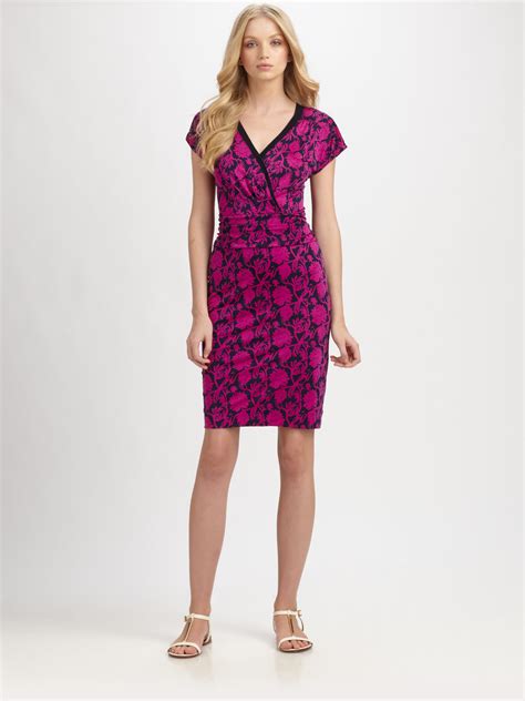 Tory Burch Andie Dress in Purple (tory navy) | Lyst