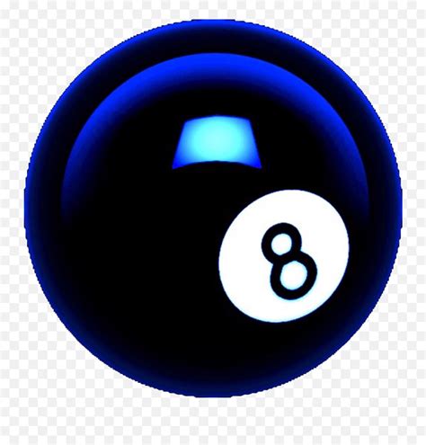 Eightball Freetoedit Emoji,Eight Ball Emoji - free transparent emoji ...