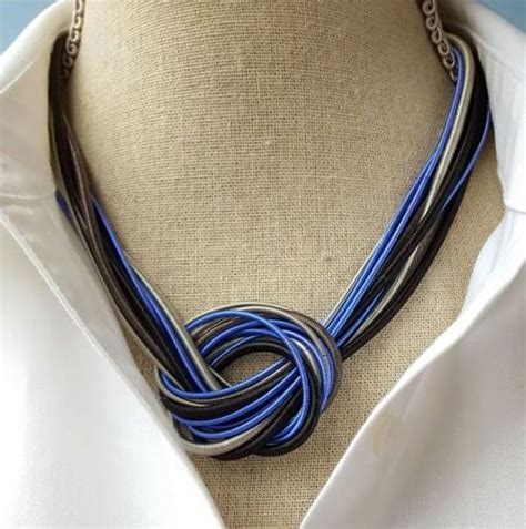 Pin by Tigerstars on Piano Wire Jewelry | Jewelry, Beaded necklace ...