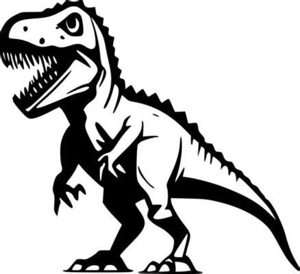 T Rex Outline Vector Art, Icons, and Graphics for Free Download