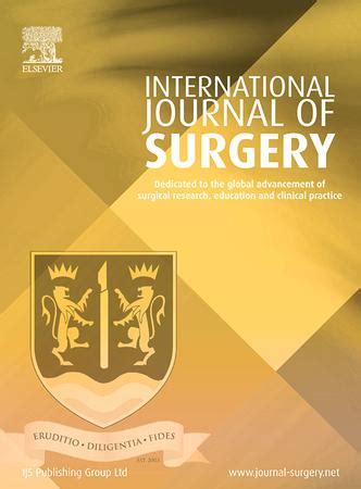 International Journal of Surgery template - For Authors