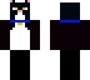 Tuxedo Cat | Minecraft Skins