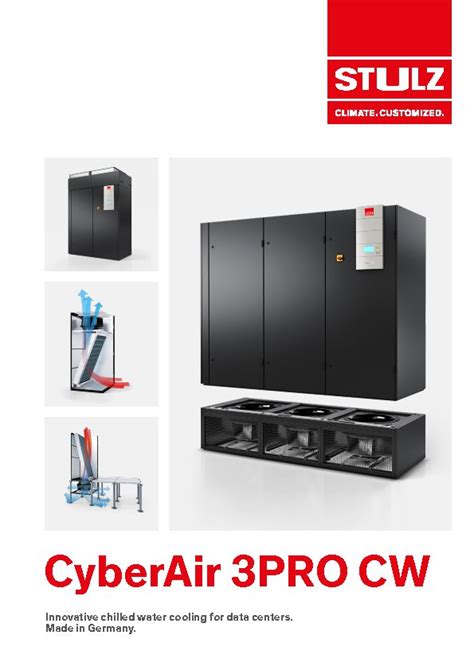 CyberAir 3PRO CW Room Cooling | STULZ UK