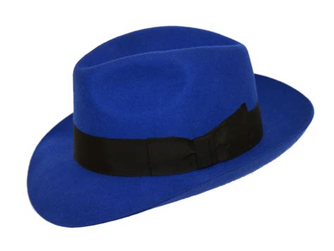 Royal Blue Mayfair Fashion Fedora - Denton Hats