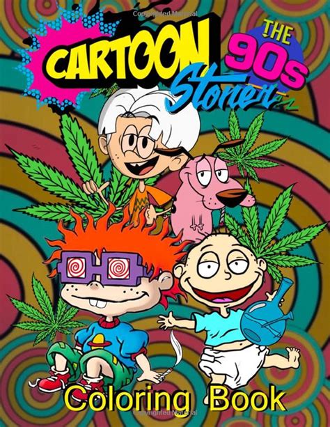 90s Cartoon Stoner Coloring Book an Amazing 90s Cartoon - Etsy Ireland