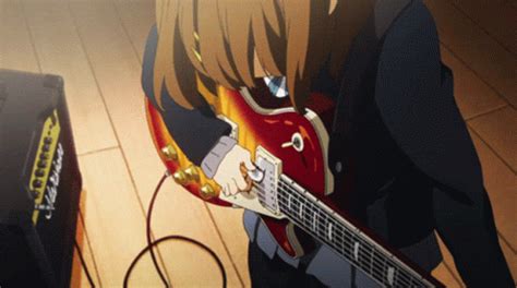 Anime Guitar GIF - Anime Guitar - Discover & Share GIFs