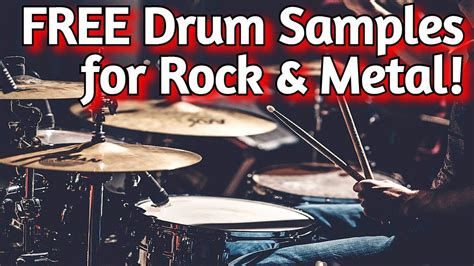 10 Websites Where to Download FREE DRUM SAMPLES for Rock & Metal (with Audio Examples) - YouTube