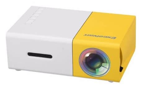 Mini Proyektor LED YG300 / YG-300 / YG 300 LCD Portable Projector Home ...