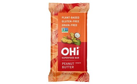 OHi Plant-Based Peanut Butter Superfood Bar | 2018-10-18 | Prepared Foods