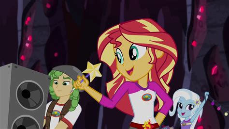 #1883473 - background human, camp everfree logo, camp everfree outfits, equestria girls, hat ...