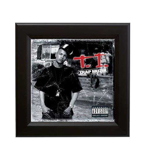 T.I. 'Trap Muzik' Original Album Artwork - Hip Hop - T.I. Album Cover - T.I. Print - T.I ...