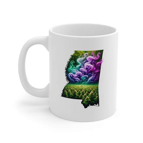 MISSISSIPPI Weed Mug 11oz State Themed Coffee Mugs for Stoners - Etsy