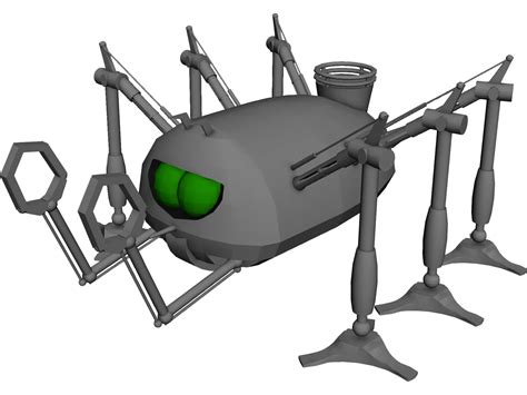 Martian Handling Machine 3D Model - 3DCADBrowser