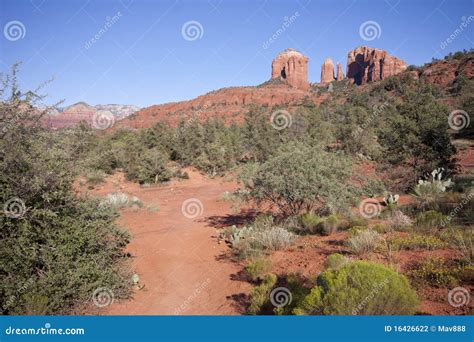 Cathedral Rock stock photo. Image of landscape, canyon - 16426622