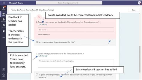 Microsoft Forms and feedback. | Mr Bailey Digital Learning