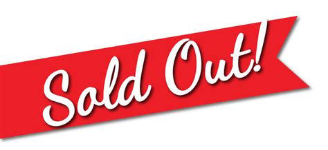 Sold Out PNG Transparent Sold Out.PNG Images. | PlusPNG