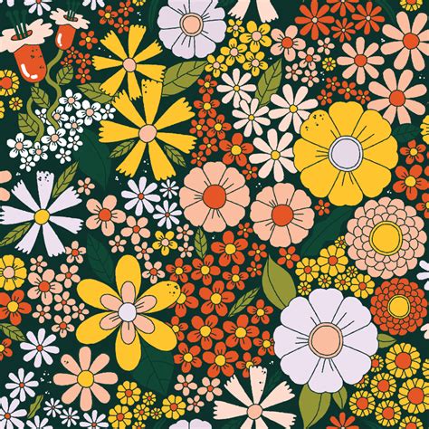 60s Flower Power Wallpapers - Top Free 60s Flower Power Backgrounds ...