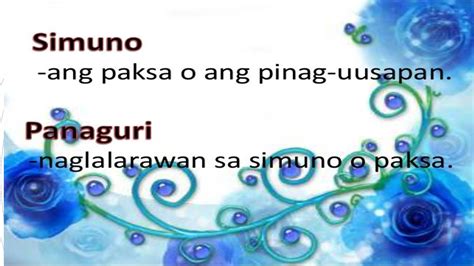 SOLUTION: Filipino simuno panag uri ppt - Studypool