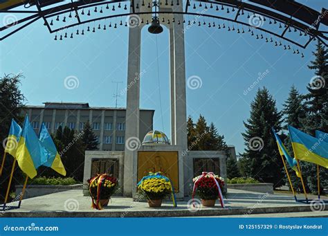 Celebration of the Independence Day of Ukraine Stock Image - Image of ...