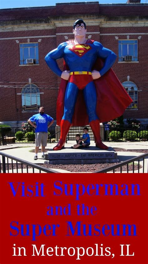 Superman and the Super Museum | Metropolis IL | TravelingMom ...