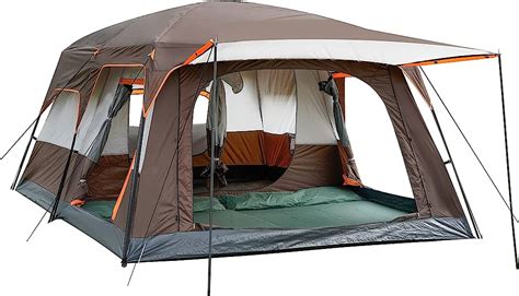 【しますので】 Tents for Camping Family Outdoors Tent， 3-4 Person Pop Up Dome Tents， 2 in 1 Design ...