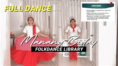 Manang Biday | Folkdance Library - YouTube