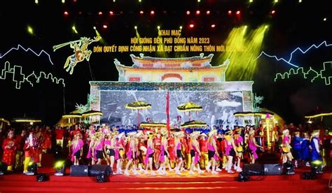 Kick-off of the UNESCO-recognized Saint Giong Festival