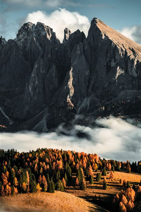 Interesting Photo of the Day: Dolomites Landscape Contrast