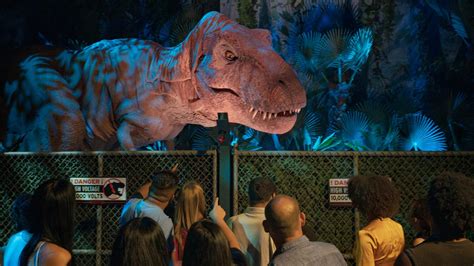 Jurassic World exhibition opens at the ExCeL London