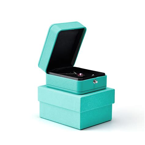 leather engagement ring box for tiffany