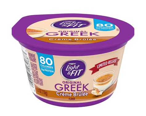 Nutrition Facts For Dannon Light And Fit Greek Vanilla Yogurt ...