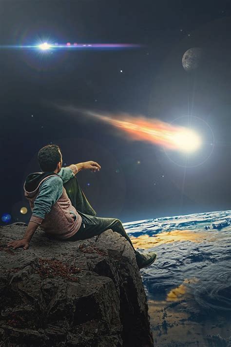 Man Sitting, Person Sitting, Photoshop Design, Photoshop Tutorial, Create A Person, Space Art ...