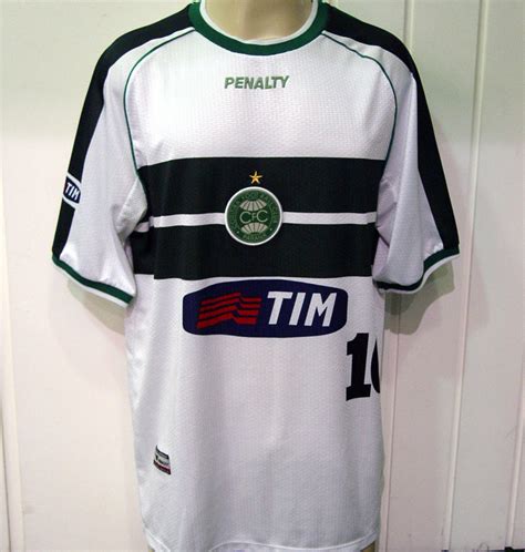 Coritiba FC Home football shirt 2001.