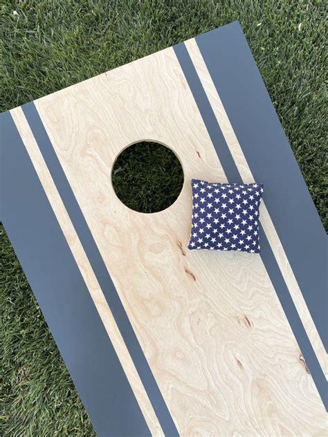 DIY Cornhole Game | Painting Tips - A Thoughtful Place