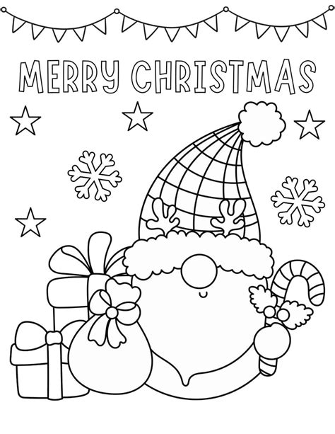 150 Free Christmas Coloring Pages for Kids - Prudent Penny Pincher