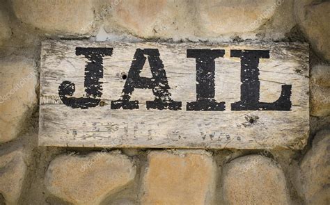 Jail sign Cowboy wild west town — Stock Photo © paulmhill #27367067