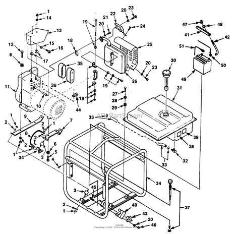 Predator 4000 Generator Parts Diagram