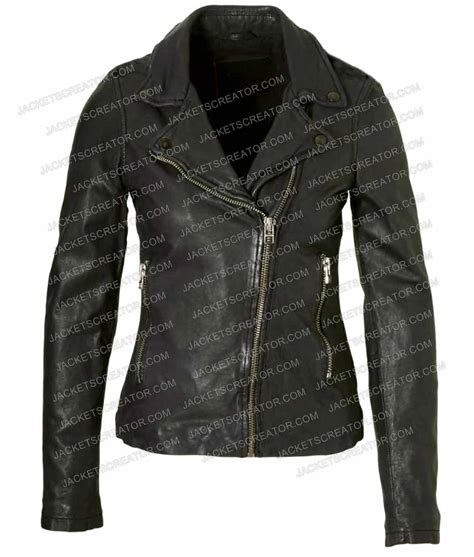 Secret Invasion Emilia Clarke Leather Jacket | Abigail Brand Jacket ...