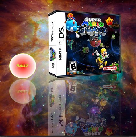 Viewing full size Super Mario Galaxy DS box cover