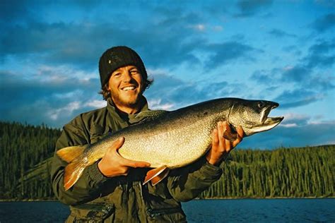 fishing in the remote lake of the Yukon north of Whithorse, where most ...