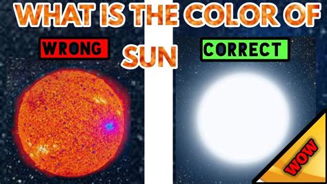 What is the color of the Sun - YouTube