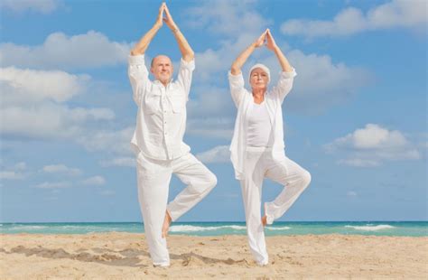 Excellent Balance Yoga Pose for Seniors