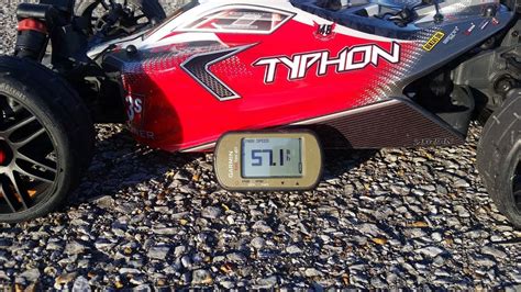 Arrma Typhon 3s BLX on 2s (57.1mph) Speed run challenge - YouTube