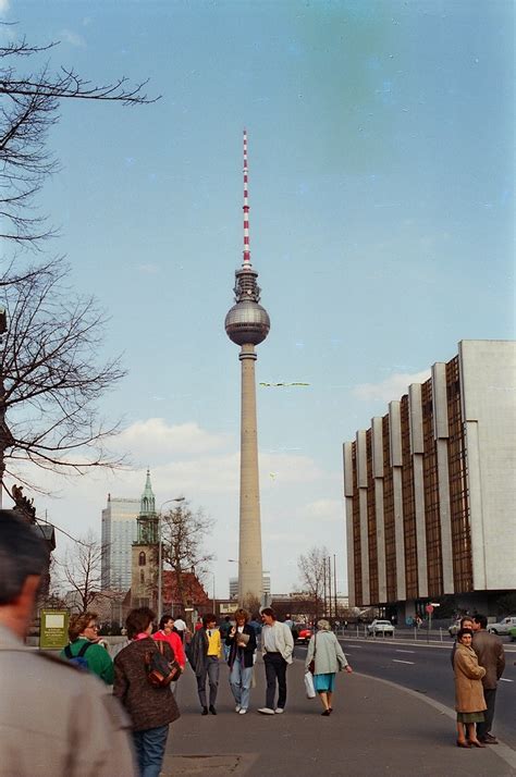 50. //60/6c/625/4f - East Berlin TV Tower 1987 | EuroVizion | Flickr