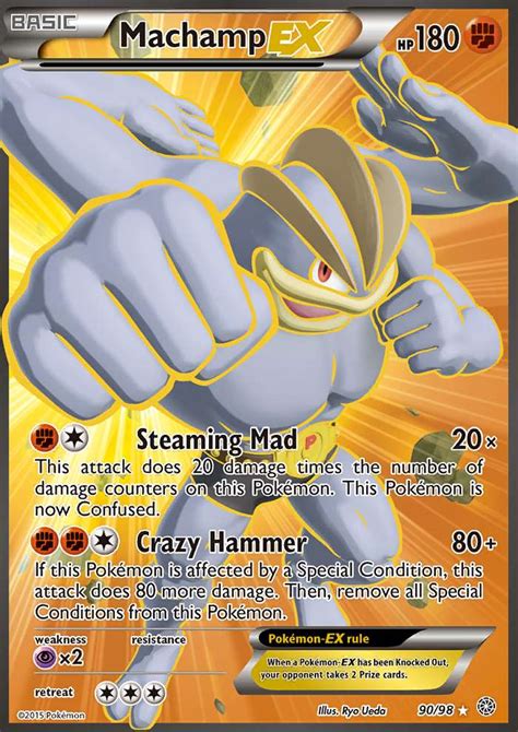 Machamp-EX 90 (Ancient Origins 2015) Pokemon Card