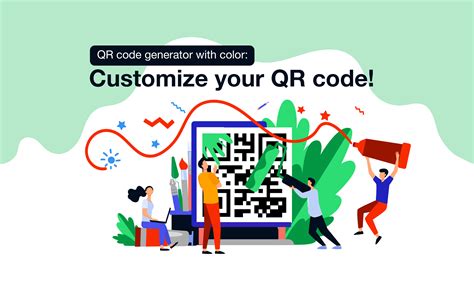 QR code generator with color: Customize your QR code - Free Custom QR Code Maker and Creator ...