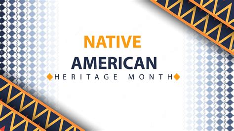 Premium Vector | Native american indian heritage month vector banner poster card for social ...