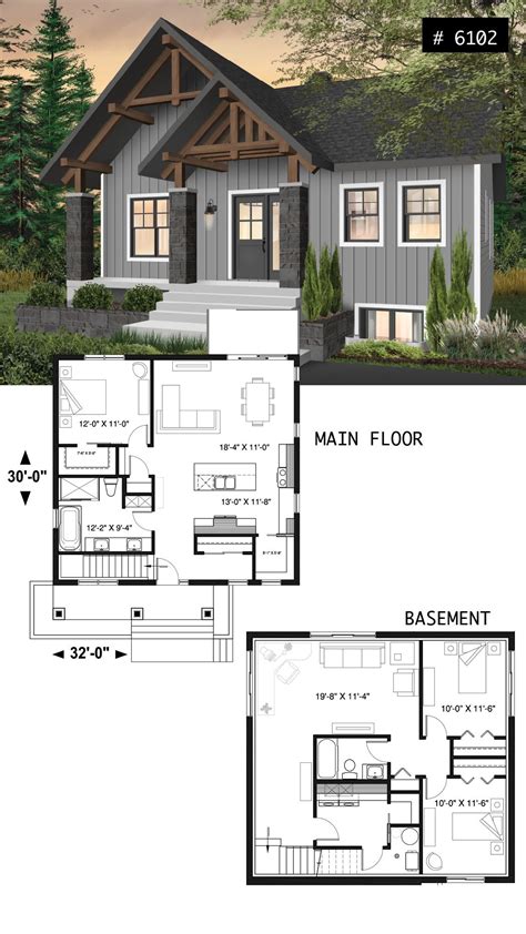 Small Beautiful Bungalow House Design Ideas: Floor Plan Large Bungalow ...