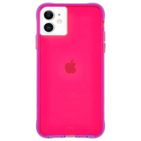 CASE-MATE Tough Neon Pink/Purple Case for iPhone 11 – DXB.NET | Iphone ...